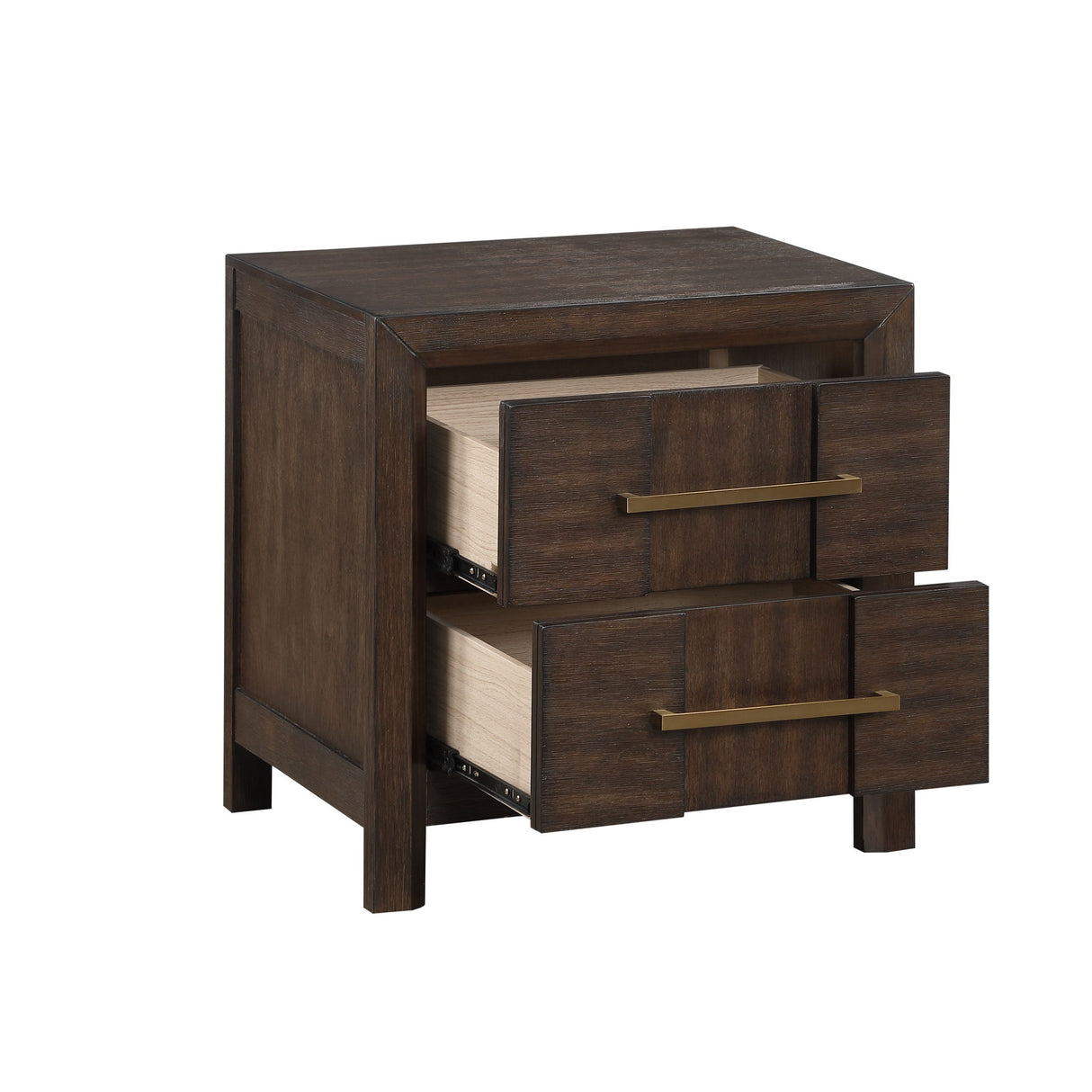 Kenzo - 2 Drawer Nightstand - Walnut