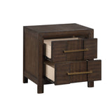 Kenzo - 2 Drawer Nightstand - Walnut