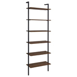 Owens 96-inch 6-shelf Wall Bookshelf Walnut - 980072