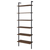 Owens 96-inch 6-shelf Wall Bookshelf Walnut - 980072