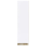 Dalton 65-inch 6-shelf Bookcase White and Distressed Pine - 980075