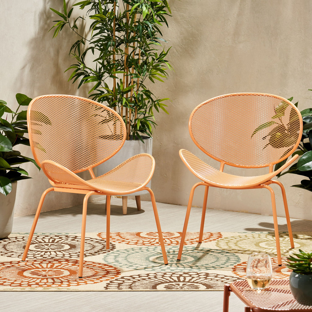 Elba - Contemporary Chair Set For Outdoor Relaxation