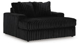Midnight-Madness 2-Piece Sectional and Oversized Chaise - 98103U5
