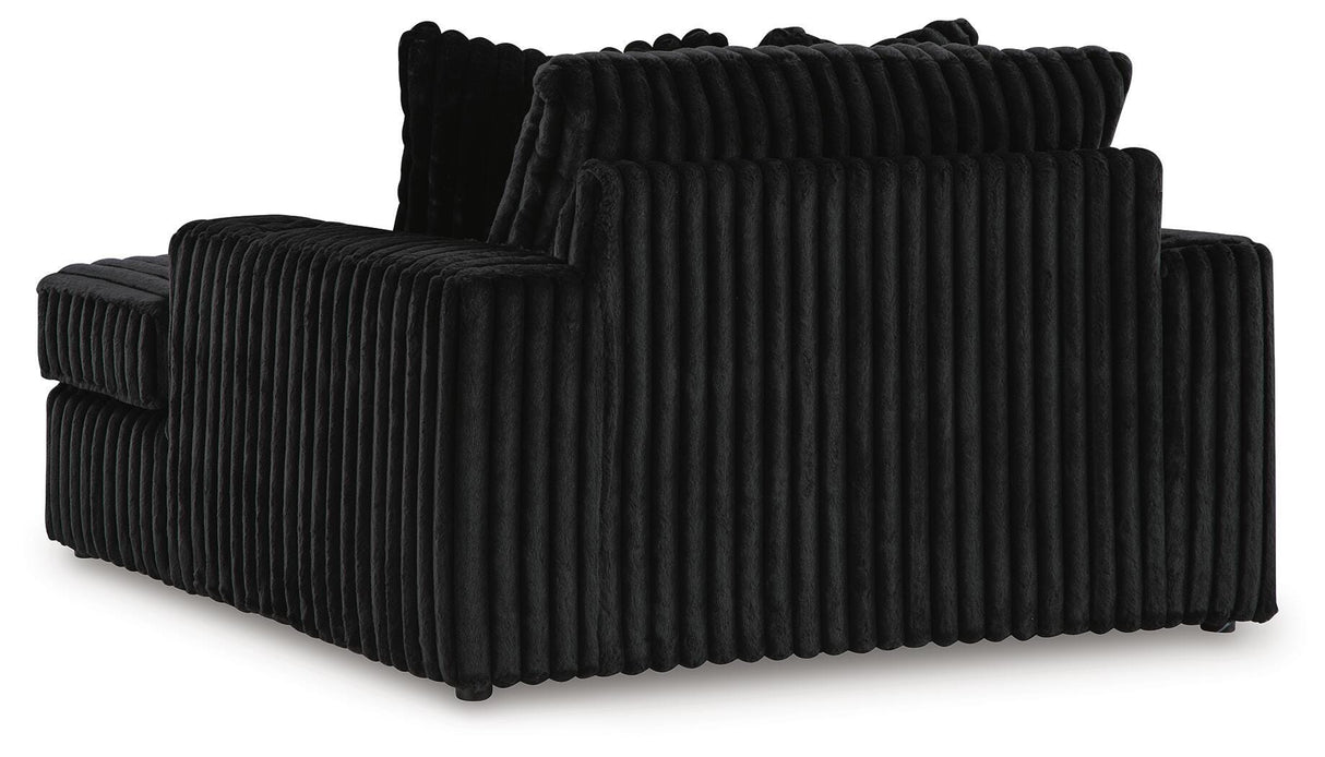 Midnight-Madness 2-Piece Sectional and Oversized Chaise - 98103U5