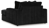 Midnight-Madness Oversized Chaise - 9810315