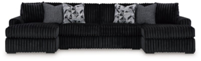 Midnight-Madness 3-Piece Sectional with Chaise - 98103S5