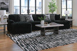 Midnight-Madness 3-Piece Sectional with Chaise - 98103S5