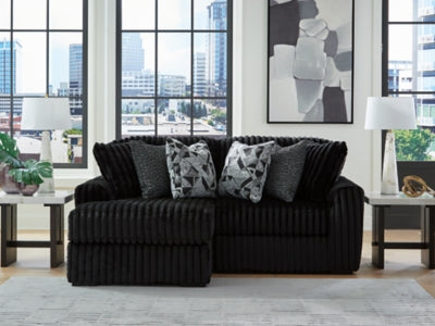 Midnight-Madness 2-Piece Sectional with Chaise - 98103S13
