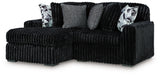 Midnight-Madness 2-Piece Sectional with Chaise - 98103S13