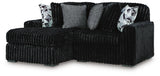 Midnight-Madness 2-Piece Sectional with Chaise - 98103S13
