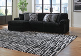Midnight-Madness 2-Piece Sectional Sofa with Chaise - 98103S1