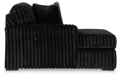 Midnight-Madness 3-Piece Sectional with Chaise - 98103S10