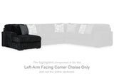 Midnight-Madness Left-Arm Facing Corner Chaise - 9810316