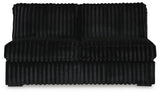 Midnight-Madness Armless Loveseat - 9810334