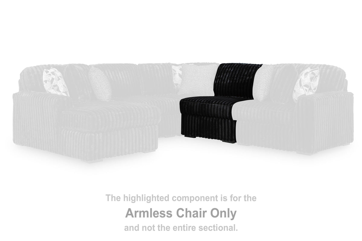 Midnight-Madness Armless Chair - 9810346