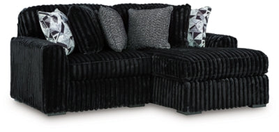 Midnight-Madness 2-Piece Sectional with Chaise - 98103S14