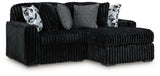 Midnight-Madness 2-Piece Sectional with Chaise - 98103S14