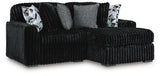Midnight-Madness 2-Piece Sectional with Chaise - 98103S14