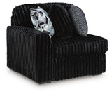 Midnight-Madness Left-Arm Facing Corner Chair - 9810364