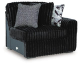 Midnight-Madness Right-Arm Facing Corner Chair - 9810365