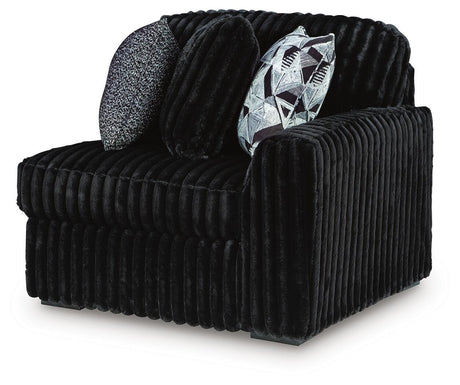 Midnight-Madness Right-Arm Facing Corner Chair - 9810365