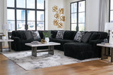 Midnight-Madness 4-Piece Sectional with Chaise - 98103S3