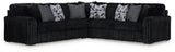 Midnight-Madness 3-Piece Sectional - 98103S6