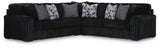 Midnight-Madness 3-Piece Sectional - 98103S6