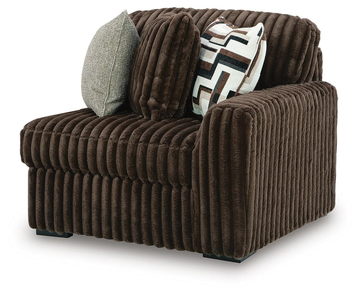 Midnight-Madness Right-Arm Facing Corner Chair - 9810465