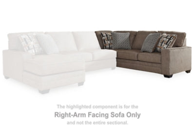 Cannonbrook Right-Arm Facing Sofa with Corner Wedge - 9820167