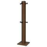 Rikkie Engineered Wood Coat Rack Walnut - 983281
