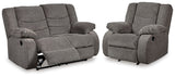 Tulen Reclining Loveseat and Recliner - 98606U3