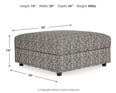 Kellway Ottoman With Storage - 9870711