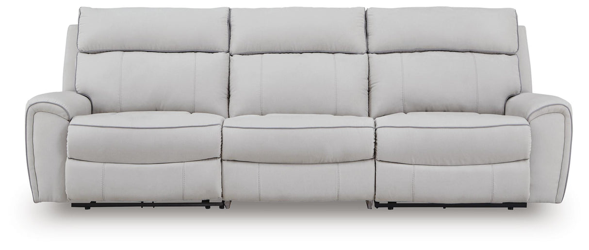 Social Pointe 3-Piece Power Reclining Sectional - PC98802S1