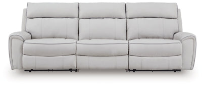 Social Pointe 3-Piece Power Reclining Sectional - PC98802S1