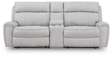 Social Pointe 3-Piece Power Reclining Sectional - PC98802S3