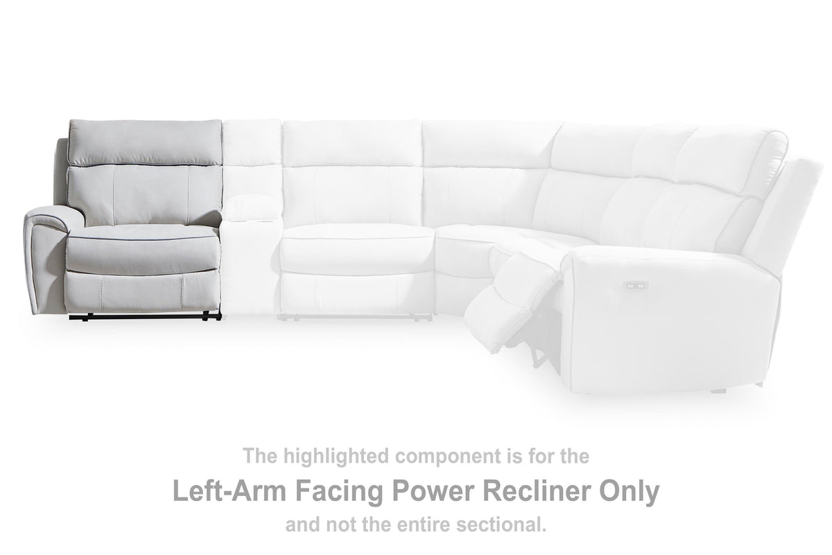 Social Pointe Left-Arm Facing Power Recliner - PC9880258