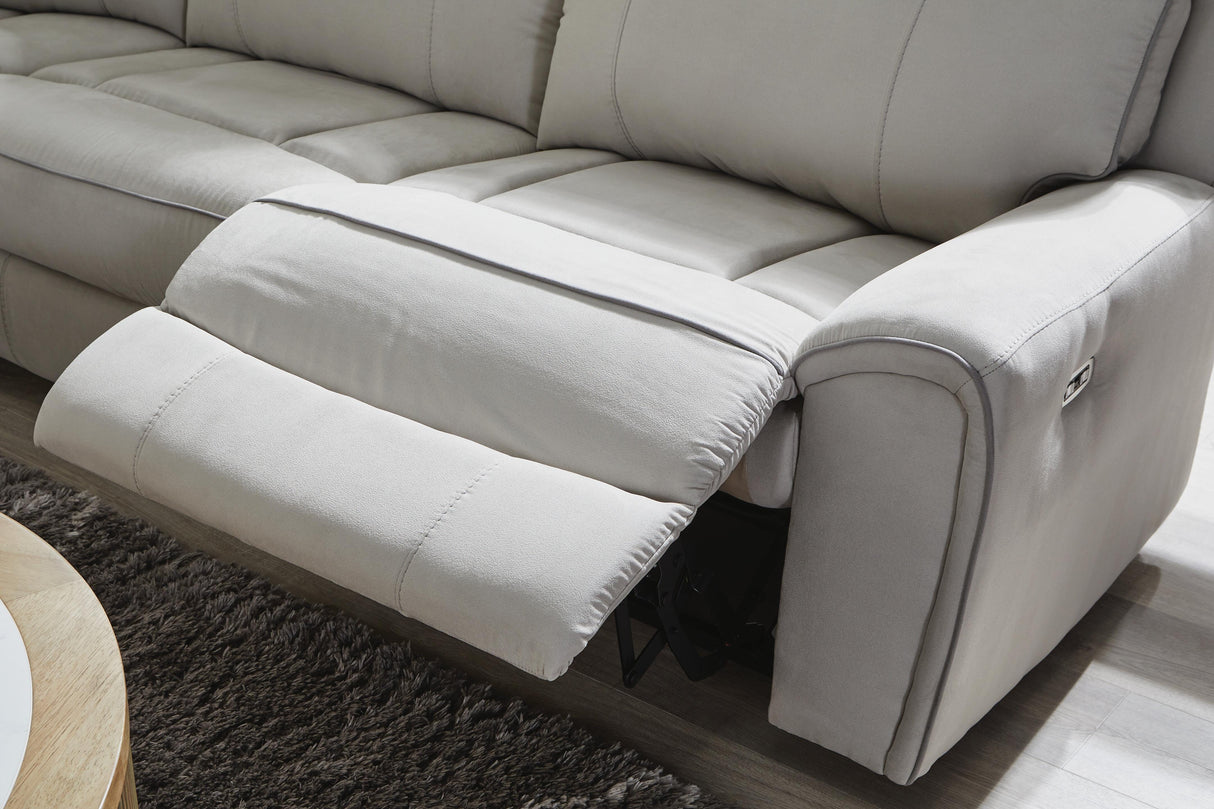 Social Pointe 6-Piece Power Reclining Sectional - PC98802S10