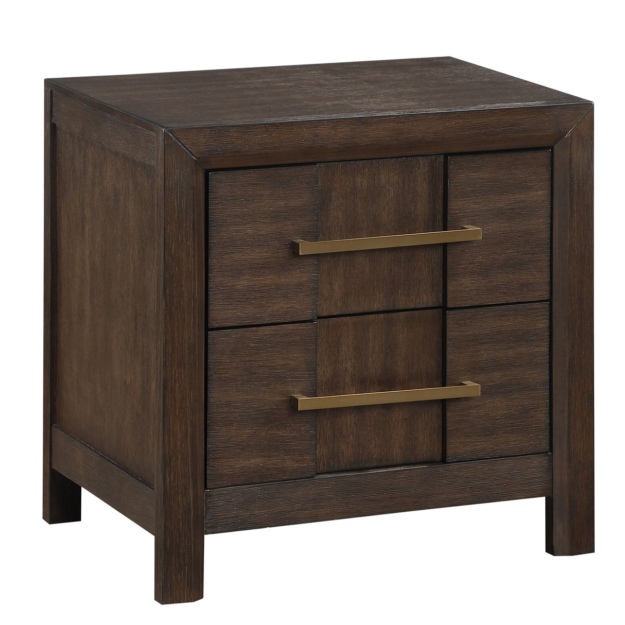 Kenzo - 2 Drawer Nightstand - Walnut