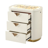 La Pierre - Nightstand - Beige