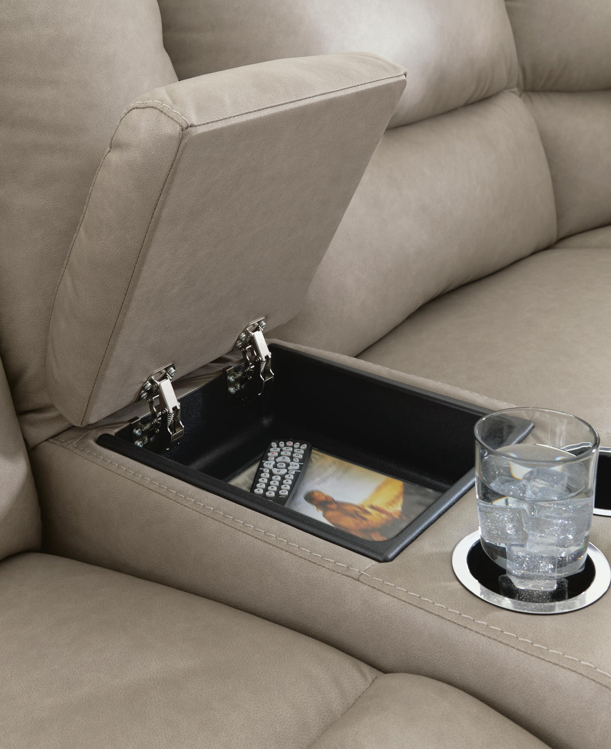 Narwhal Place 5-Piece Reclining Sectional with Storage Consoles - PC99201S39