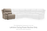 Narwhal Place Left-Arm Facing Power Recliner - PC9920158