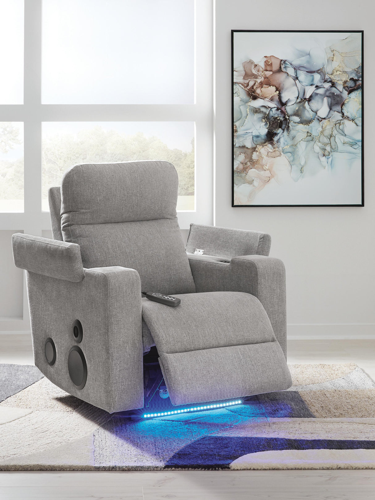 Pineland Power Glider Recliner with Audio System - PC9930642A