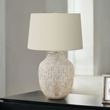 Lighting, Table Lamp, Ceramic, Transitional - Cream