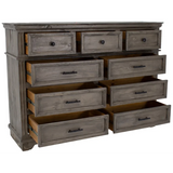 VB   CHARLESTON   GRANITE   DRESSER - CHARD