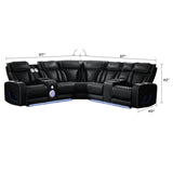 Fortuner - Power Recliner Sectional Sofa