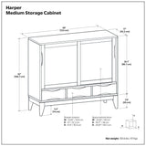 Harper - Storage Cabinet - Black