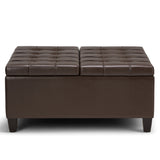 Harrison - Upholstered Coffee Table Storage Ottoman