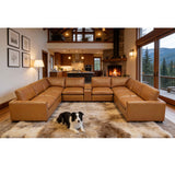 Large Upholstered Seating Modular Sectional