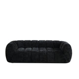 Modern Sofa With Piano Key Backrest